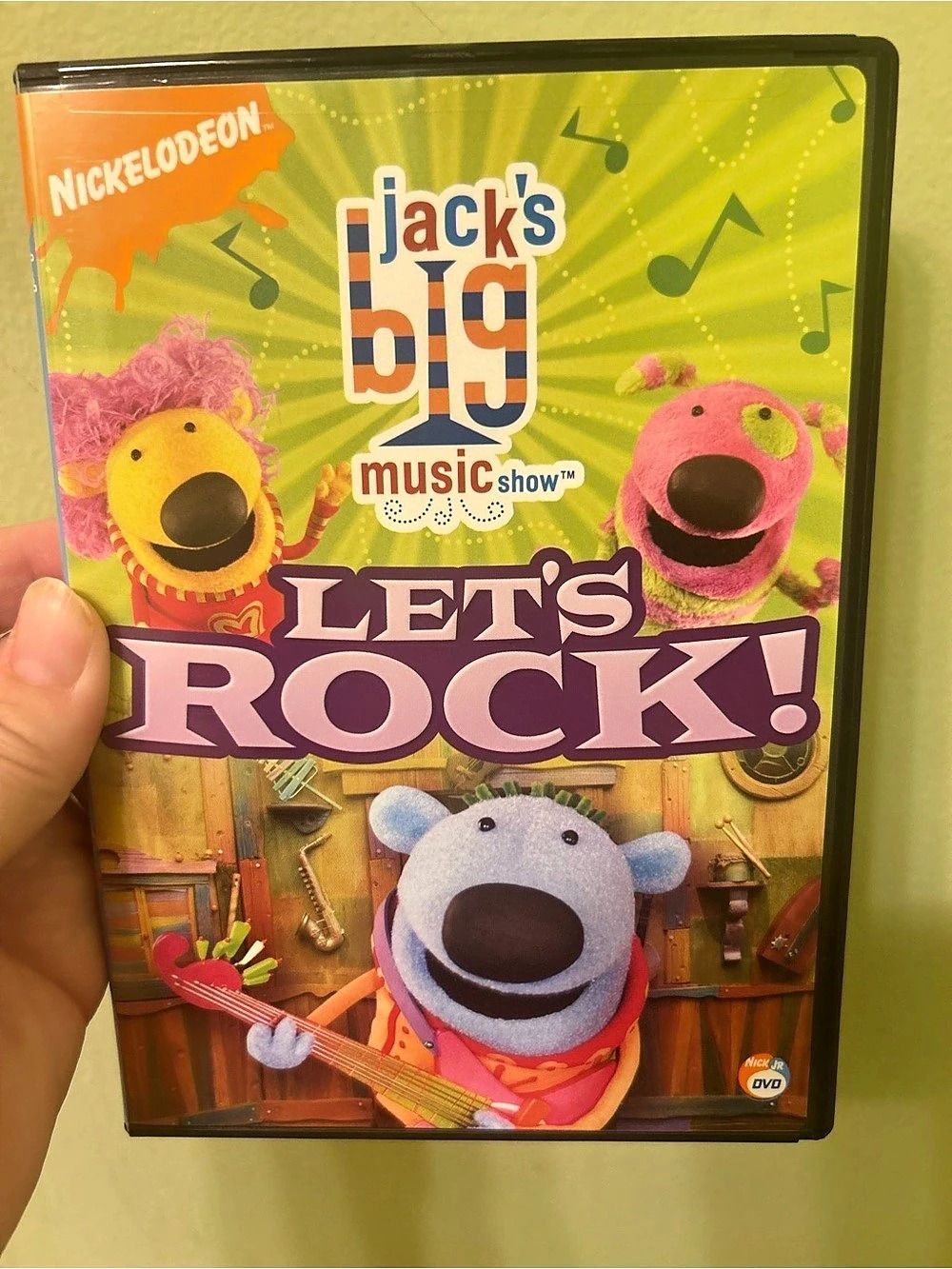 Nickelodeon Jack's Big Music Show: Let's Rock! Sealed. Rare.
